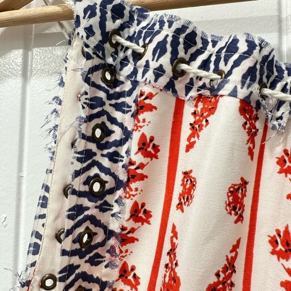 Tularosa Samuel Dress in Cobalt & Rust - Picture 4 of 9